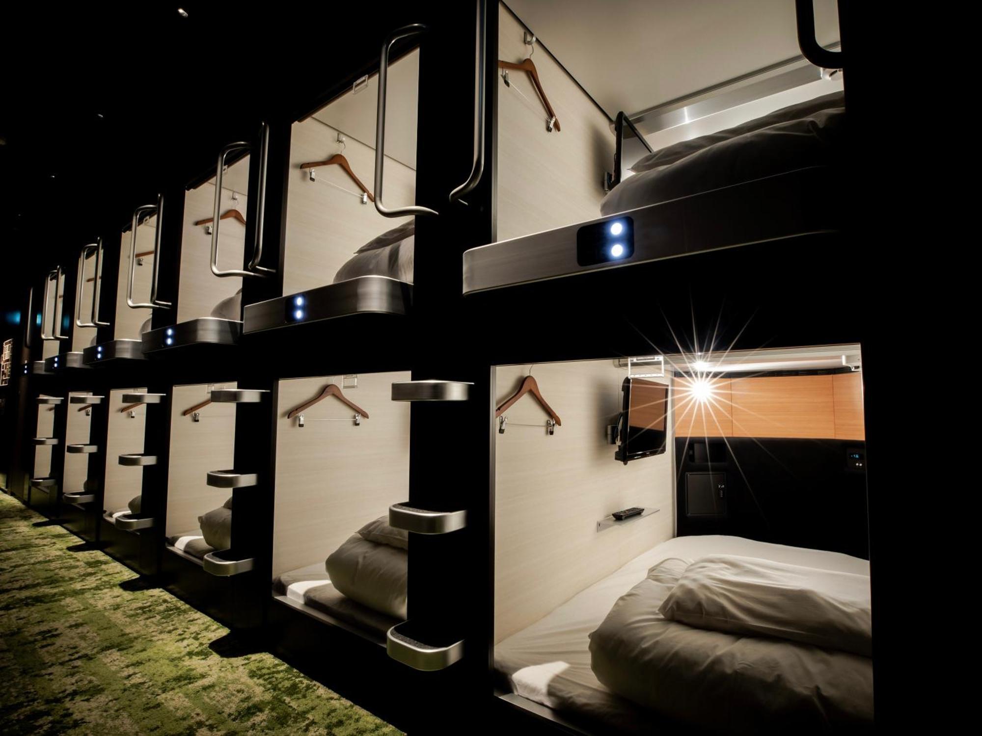 Hôtel capsule Glansit Kawaramachi